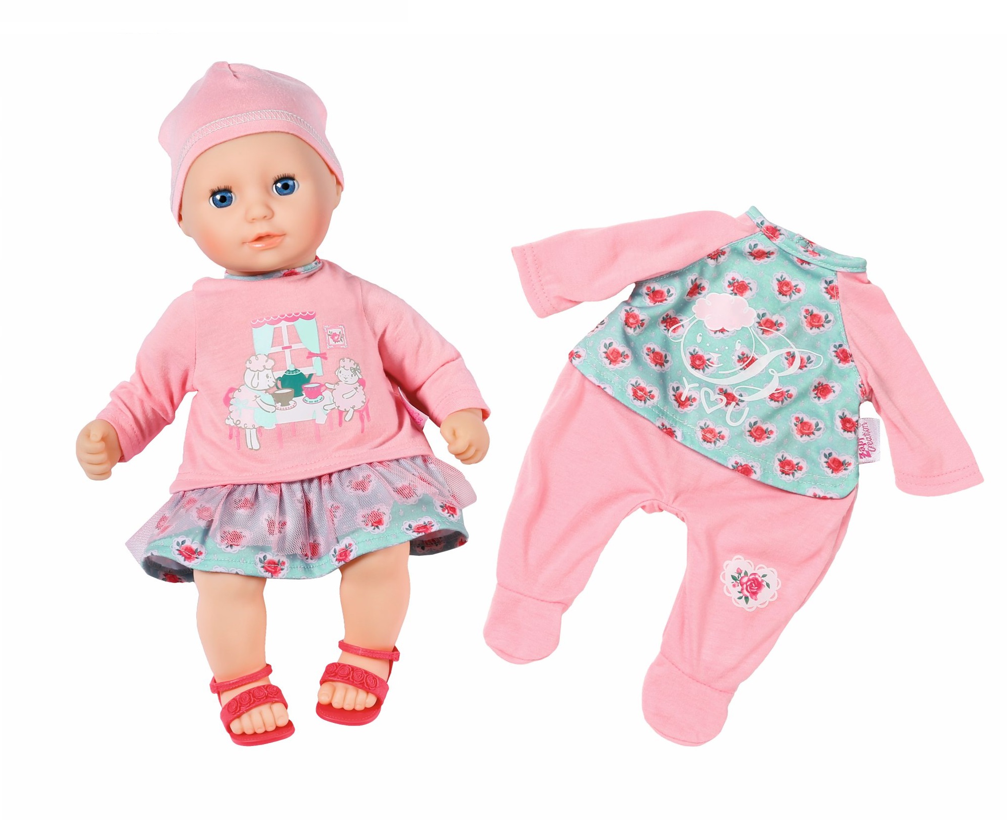 Baby Annabell Lalka z sukieneczką 36 cm Zapf Creation 702109