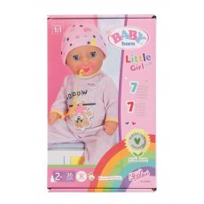 Baby born Soft Touch Little Girl Lalka interaktywna 36 cm Zapf Creation 831960