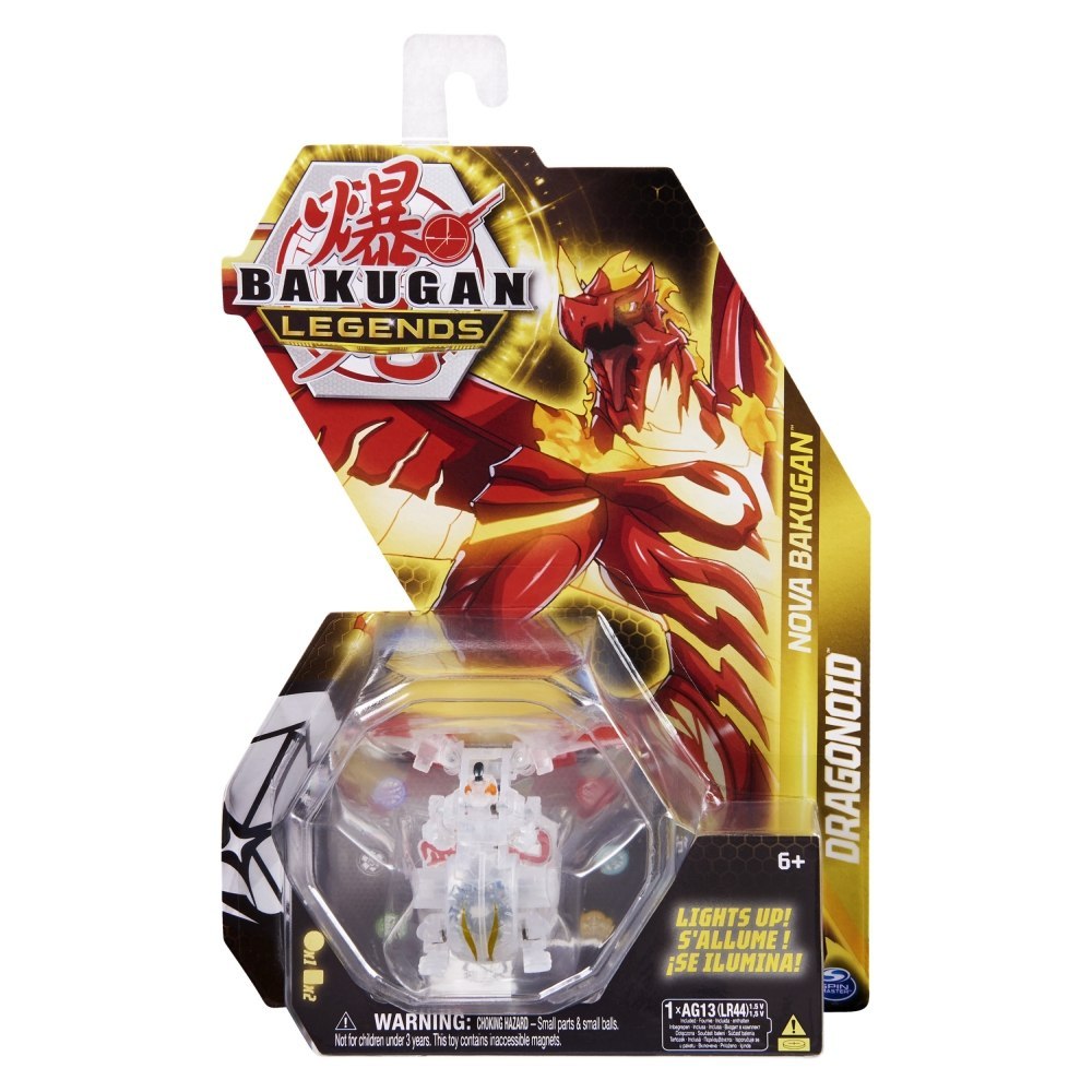 Bakugan Legends Kula podświetlana Dragonoid Spin Master 605724 20139534
