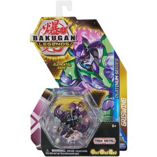Bakugan Legends Platinum Kula podstawowa Griswing Spin Master 6066094