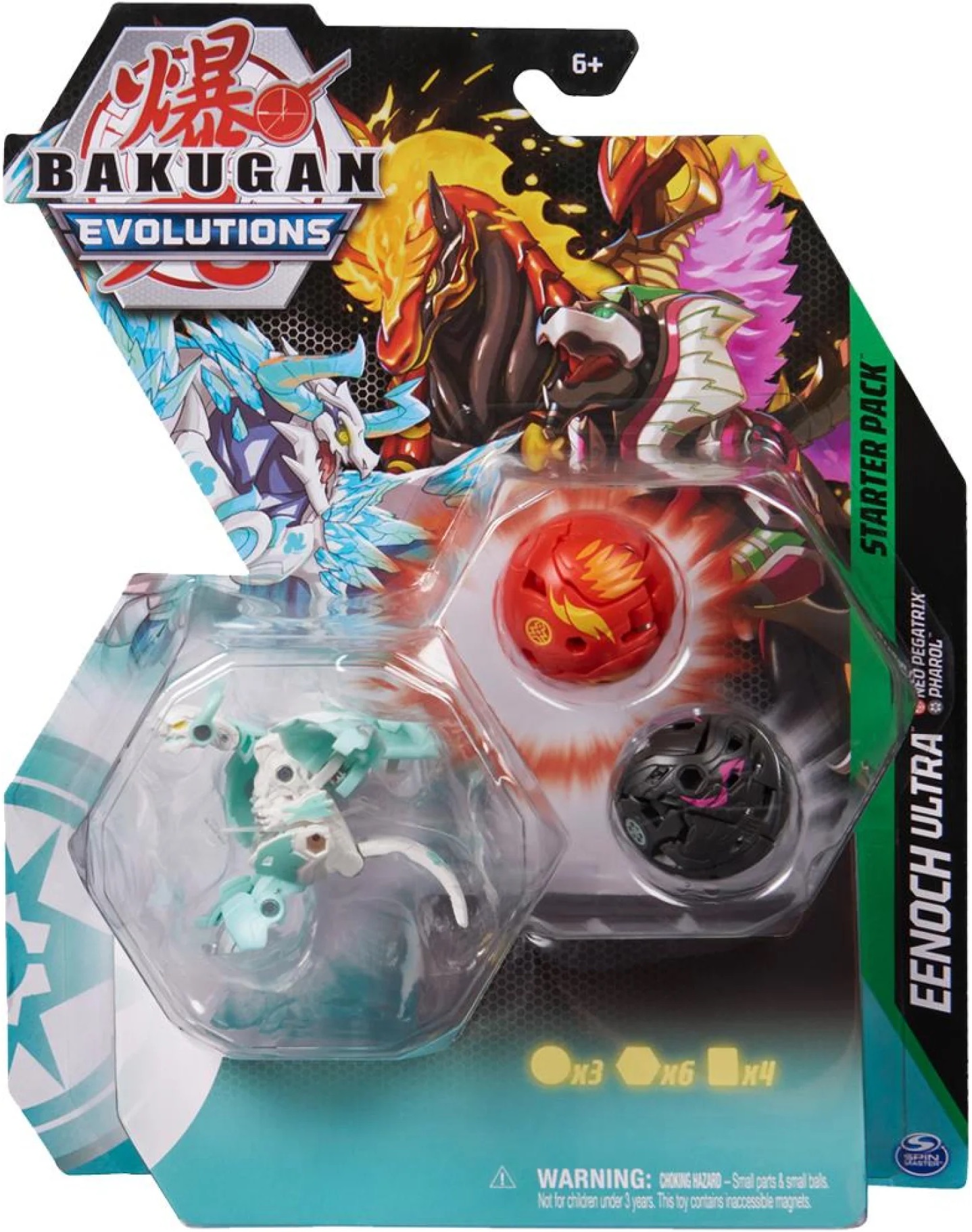 Bakugan Evolutions Zestaw startowy Eenoch Ultra Spin Master 6063071 A