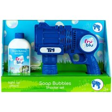 Bańki mydlane Fru Blu Bańkowy Shooter Blaster + Płyn 400 ml TM Toys DKF0157 pistolet do baniek