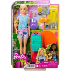Barbie Big City Big Dreams Lalka Malibu na kempingu Mattel HDF73