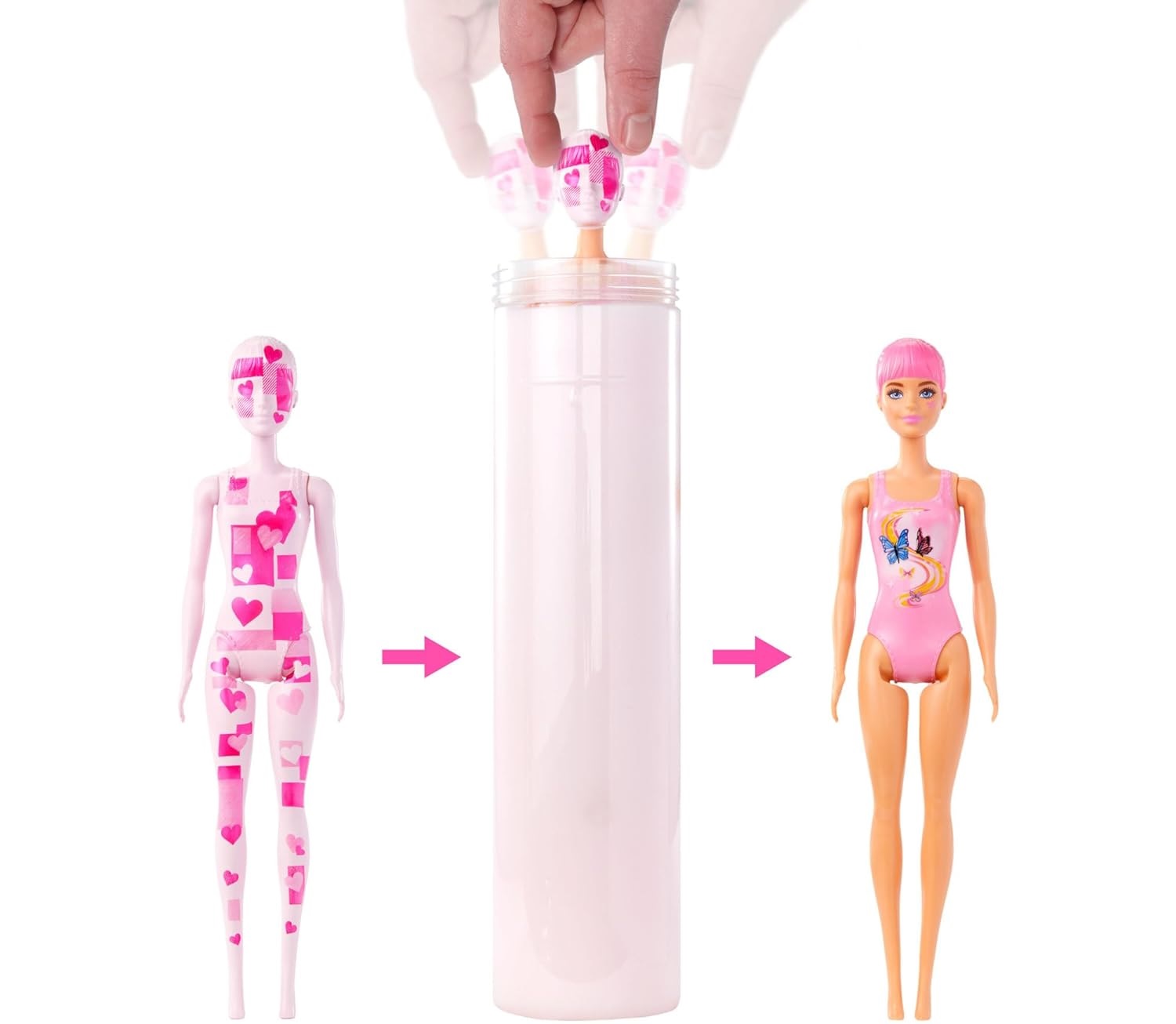 Barbie Color Reveal Lalka Totalny Dżins Mattel HJX55