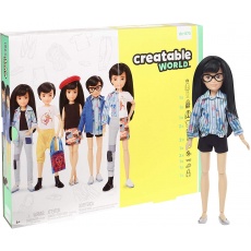Barbie Creatable World Deluxe Lalka Świat kreacji Czarne włosy Mattel GND50 GGG54