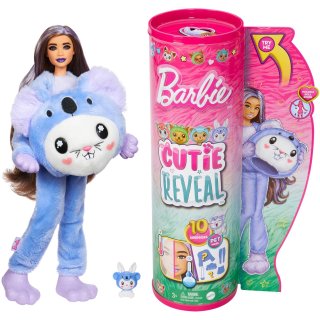 Barbie Cutie Reveal Lalka Króliczek-Koala Słodkie Stylizacje Mattel HRK22 HRK26