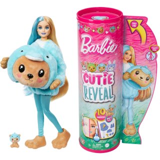 Barbie Cutie Reveal Lalka Miś-Delfin Słodkie Stylizacje Mattel HRK22 HRK25