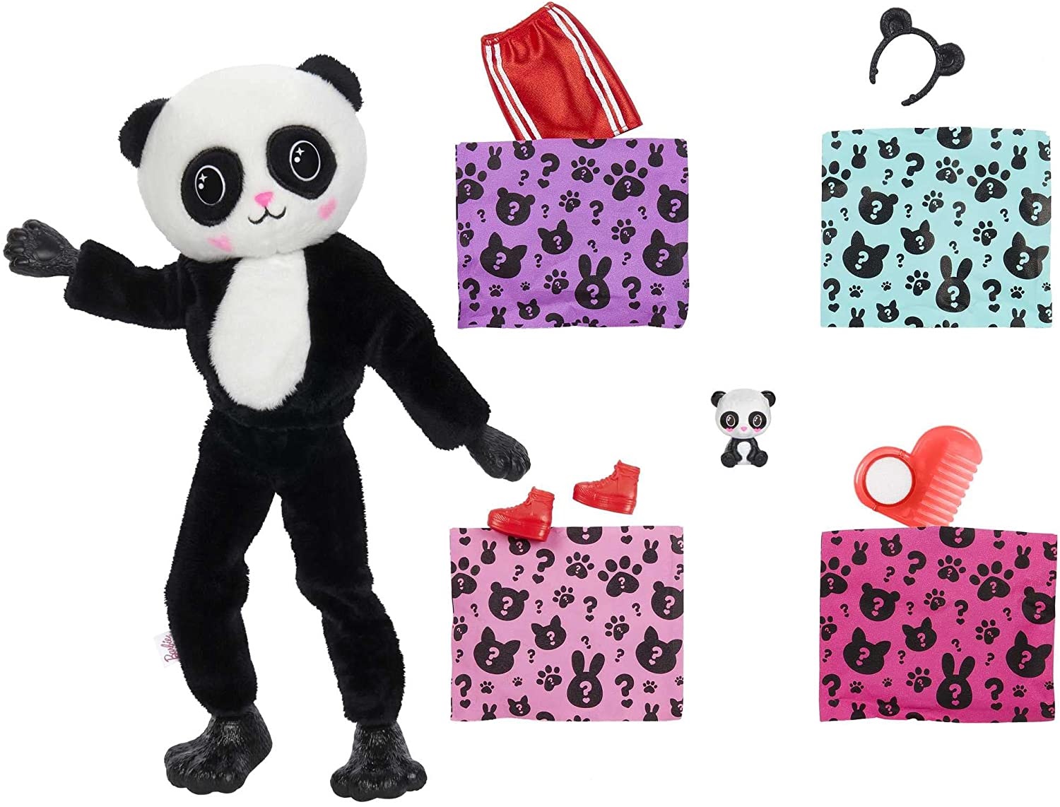 Barbie Cutie Reveal Lalka Panda Mattel HHG18 HHG22