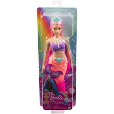Barbie Dreamtopia Lalka Syrenka z Krainy Tęczy Mattel HGR08 HGR09 