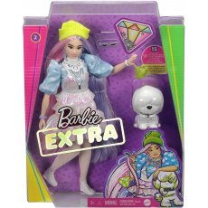Barbie Extra Moda Lalka #2 z akcesoriami Mattel GRN27 GVR05