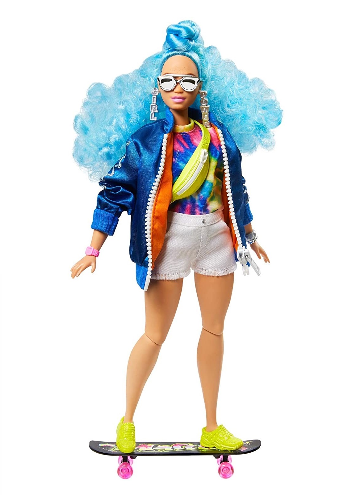 Barbie Extra Moda Lalka #4 z akcesoriami Mattel GRN27 GRN30 