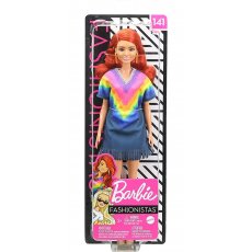 Barbie Fashionistas Lalka podstawowa nr 141 Mattel FBR37 GHW55