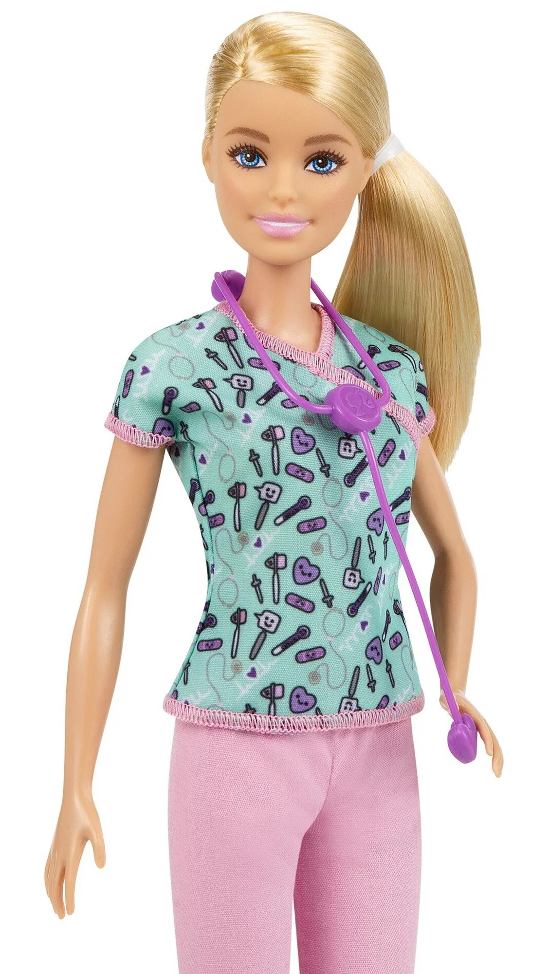 Barbie Kariera Lalka pielęgniarka Mattel DVF50 GTW39