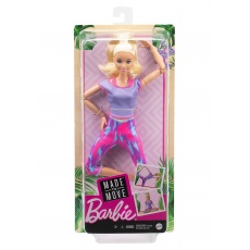 Barbie Made To Move Lalka Blond Seria 3 Mattel FTG80 GXF04