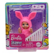 Barbie Skipper Lalka Dziecko w stroju króliczka GRP01 GRP02 Mattel