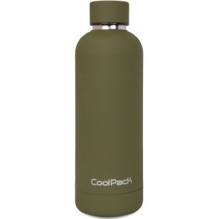 Bidon metalowy Butelka termiczna Coolpack Bonet Olive Green PTR-347320 Z23012 termos