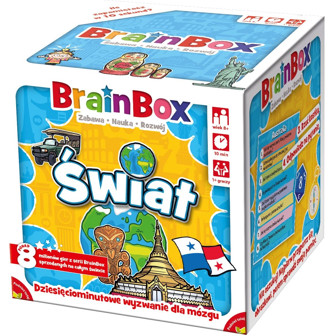 BrainBox Świat gra karciana Rebel (druga edycja)
