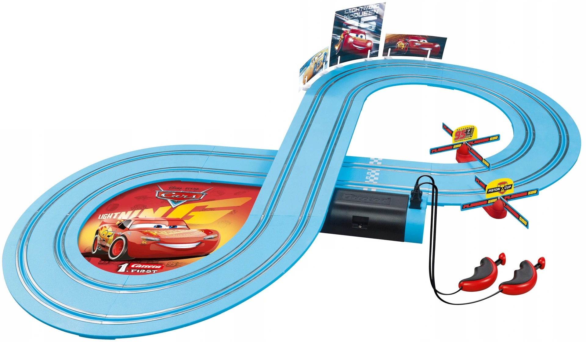 Carrera 1.First! Tor wyścigowy Cars Race of Friends 2,4m Disney-Pixar Cars Auta 3 63037
