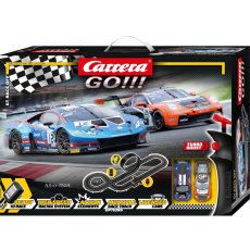 Carrera Go!!! Tor wyścigowy 5,3 m GT Race Off + 2 samochody 62550