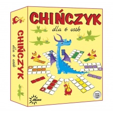 Chińczyk dla 6 osób gra planszowa Abino