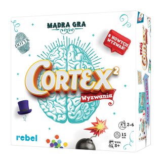 Cortex 2 Wyzwania Mądra gra Rebel gra planszowa 12426