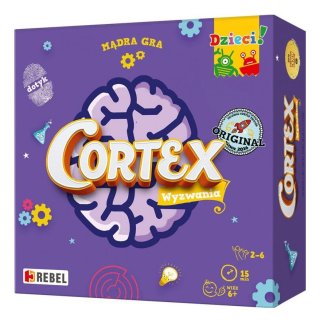 Cortex Mądra gra dla dzieci Rebel 10804 gra planszowa
