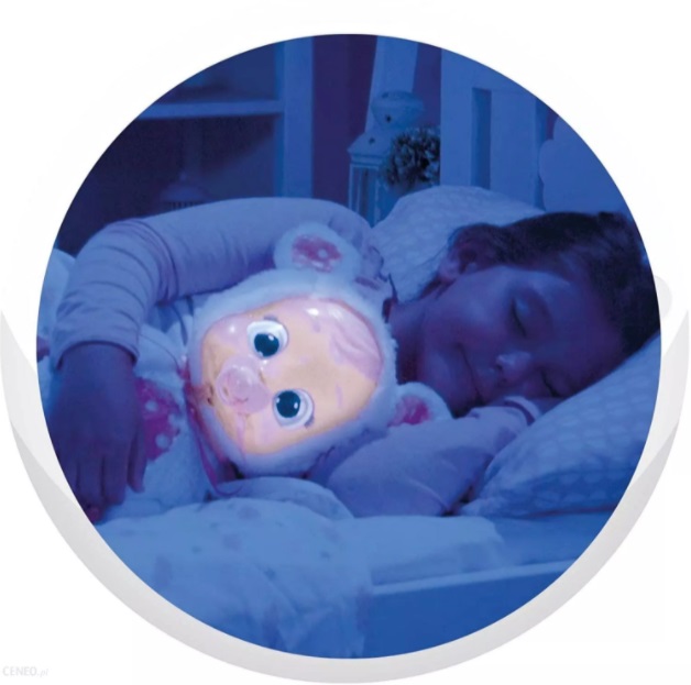 Cry Babies Płacząca lalka bobas Good Night Coney TM Toys 93140