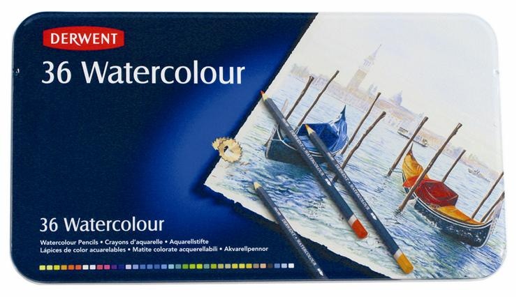 Kredki akwarelowe 36 kolorów Derwent 32885 Watercolour 
