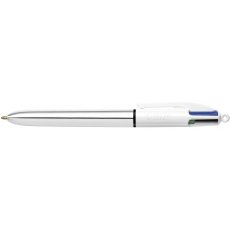 Długopis automatyczny 4-Colours Shine Silver 4 kolory BiC 343979
