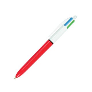 Długopis automatyczny 4-Colours Fine Red 4 kolory BIC 889971