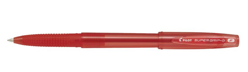 Długopis olejowy F Super Grip G red, Pilot BPS-GG-F-R długopisy