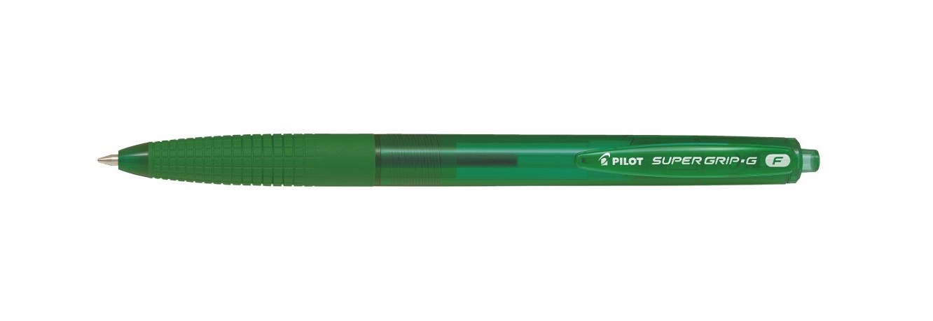 Długopis olejowy Super Grip G Retractable zielony Pilot BPGG-8R-F-GG 24394
