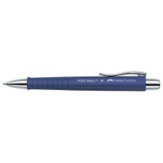 Długopis Poly Ball M niebieski Faber-Castell 241151