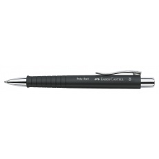 Długopis Poly Ball XB czarny Faber-Castell 241153