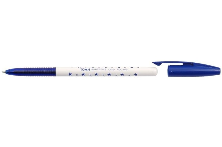 Długopis Superfine Toma gwiadki 059 niebieski