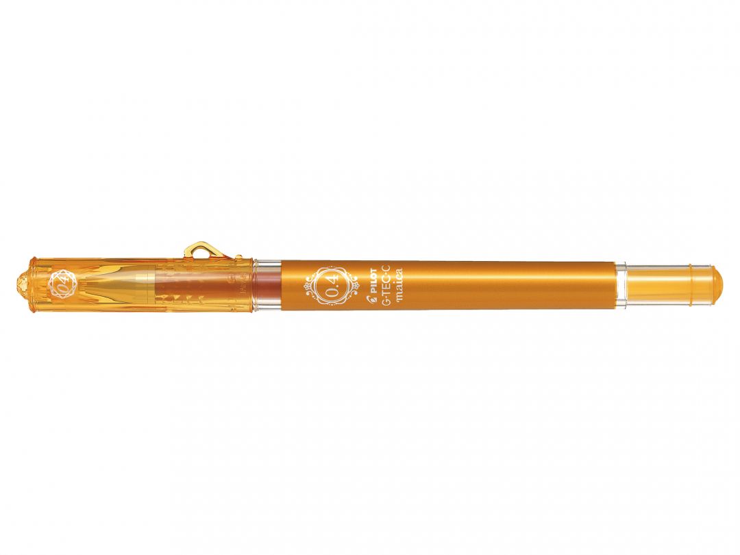 Długopis żelowy G-Tec 0,4 Maica jasnopomarańczowy Pilot PIBL-GCM4 