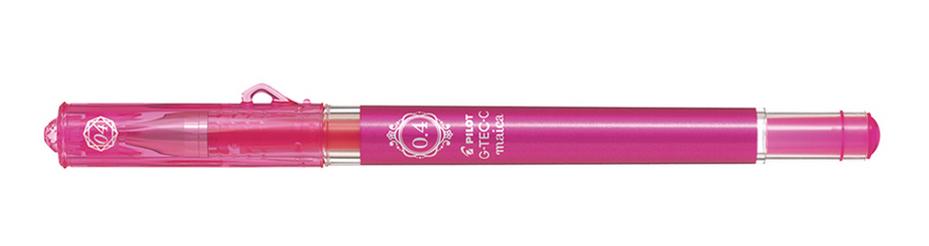 Długopis żelowy G-Tec Maica 0,4 różowy Pilot 66533 PIBL-GCM4-P 