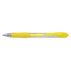Długopis żelowy G2-07 M neonowy żółty Pilot G2-7-NY