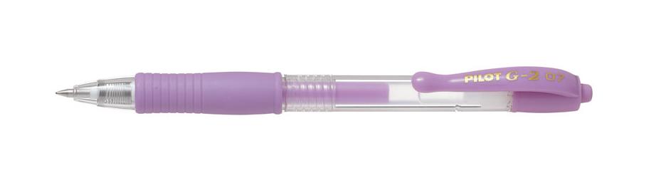 Długopis żelowy G2-07 M pastelowy fioletowy Pilot 62320