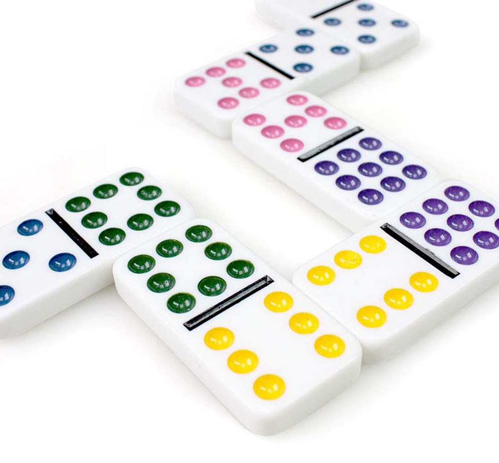 Domino dziewiątkowe w puszce Tactic 53914