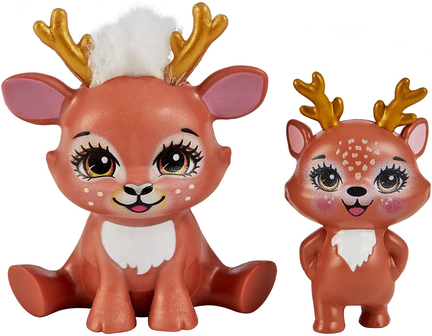Enchantimals Lalka 2-pak Danessa i Danetta Deer oraz figurki Sprint i Fleet Mattel HCF79 HCF80