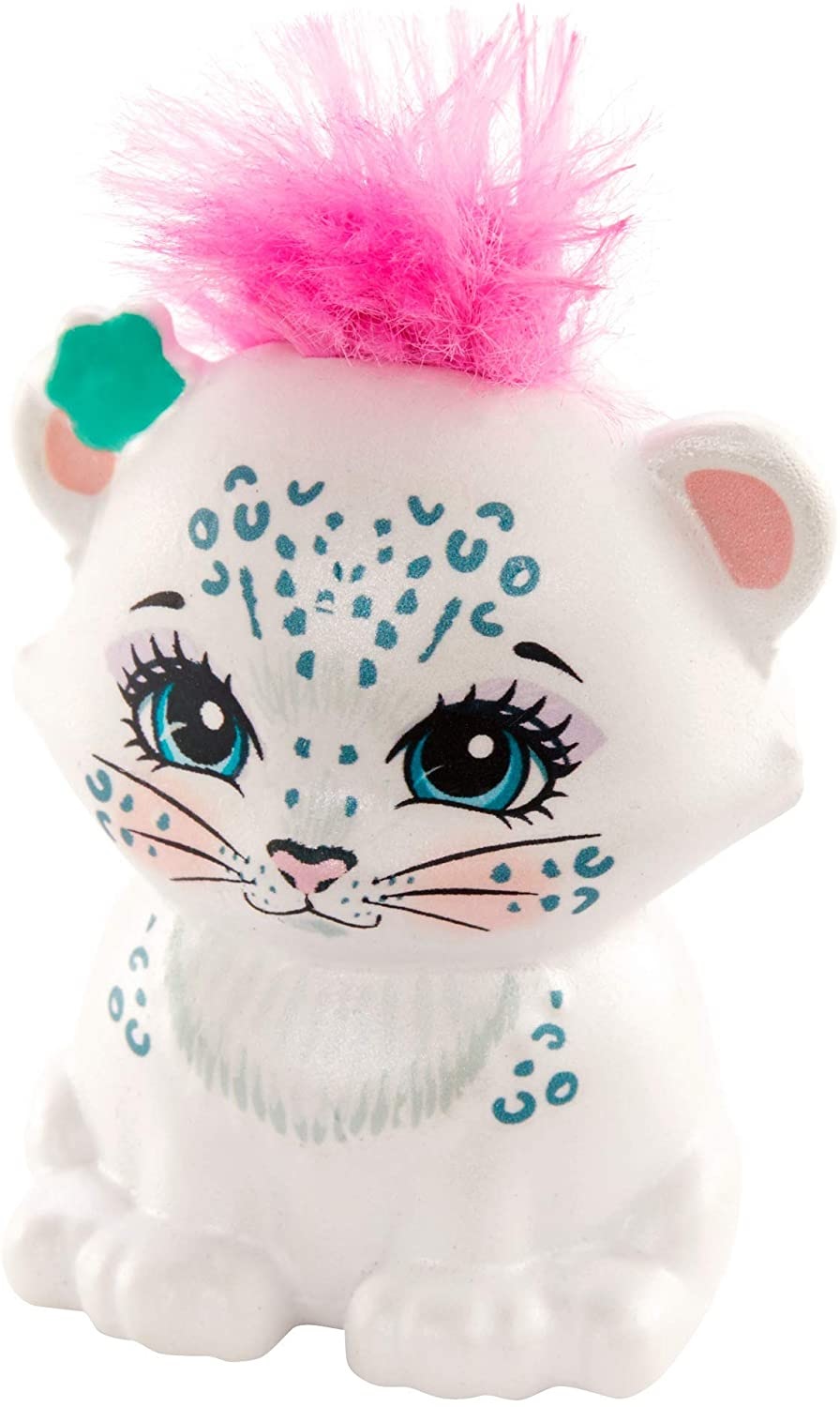 Enchantimals Lalka Sybill Snow Leopard i Śnieżny Leopard Flake Mattel FNH22 GJX42
