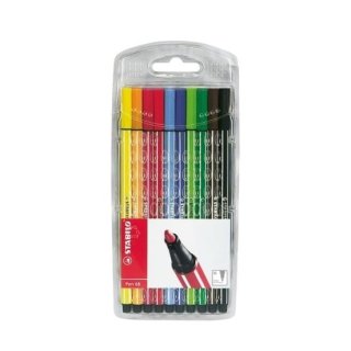 Flamastry Pen 68 10 kolorów Stabilo 6810