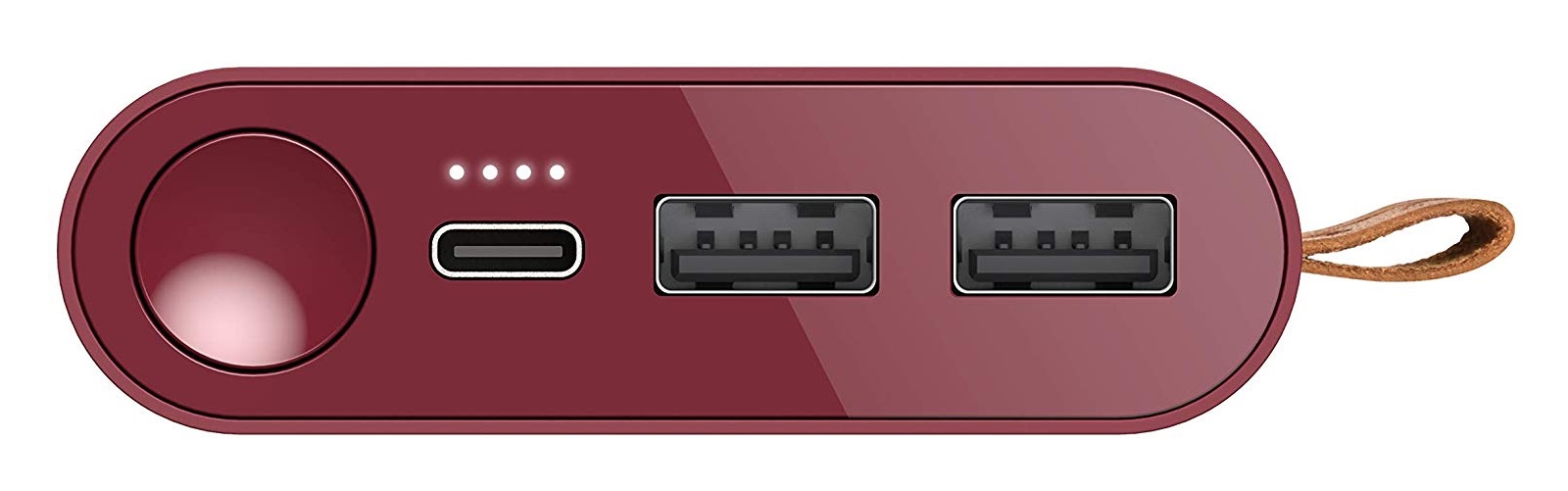 Fresh n\' Rebel Powerbank 18000 mAh USB-C Ruby Red Hama 191099