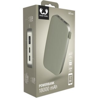 Fresh n' Rebel Powerbank 18000 mAh USB-C PD 20W Hama 215338 Dried Green