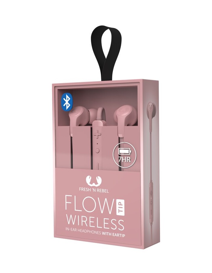 Fresh n\' Rebel Słuchawki douszne Flow TIP Wireless Dusty Pink Hama 191056