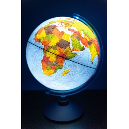 Globus interaktywny polityczno-fizyczny podświetlany z aplikacją AR 250 mm Dante 01910