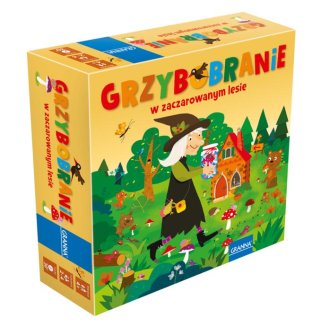 Grzybobranie w zaczarowanym lesie gra planszowa Granna 00216