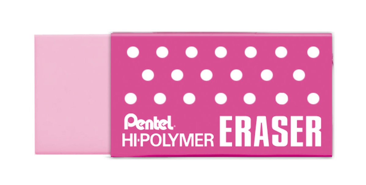 Gumka ołówkowa do ścierania Hi-Polymer Pentel ZEH 05P