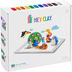Hey Clay Masa plastyczna Ptaki TM Toys HCLSE003